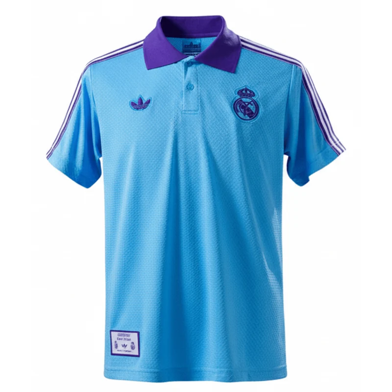 Real Madrid Polohemd 25/26 Fan-version Herren Blau