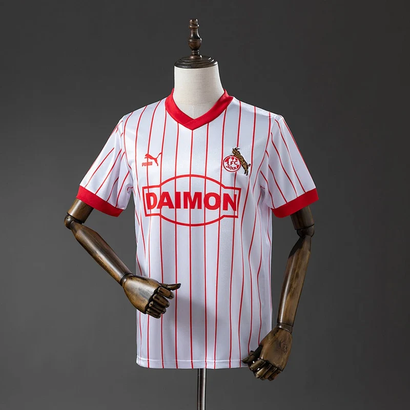 FC Köln Heimtrikot 1986/87 Herren Fantrikot (Retro)