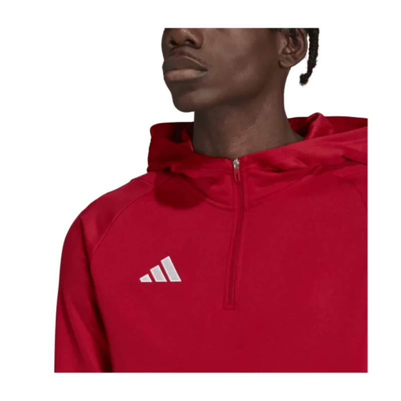 Adidas Tiro 23 Competition Half-Zip Hoodie Herren rot
