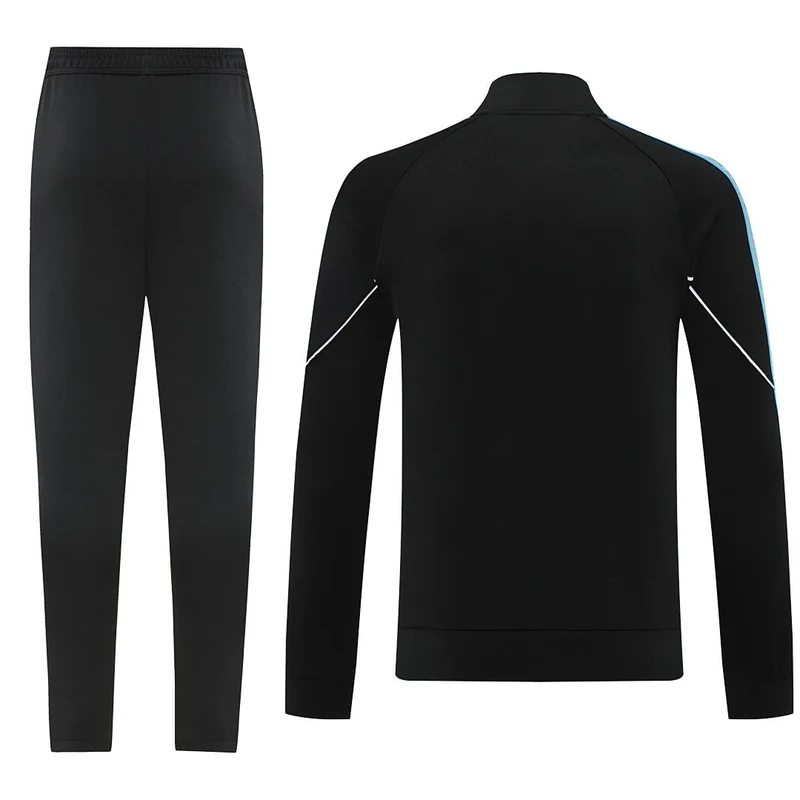 Olympique de Marseille Trainingsanzug 25/26 Jacke und Hose Schwarz