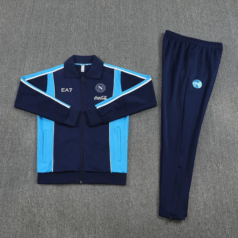 Napoli Trainingsanzug 25/26 Jacke und Hose Herren Dunkelblau