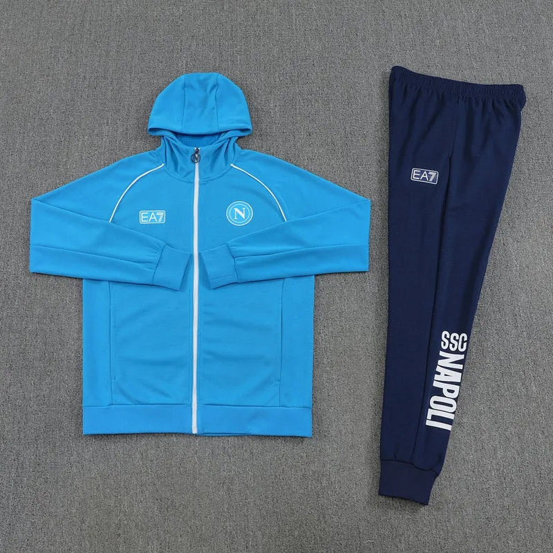 Napoli Trainingsanzug 25/26 Windjacke und Hose Herren Blau