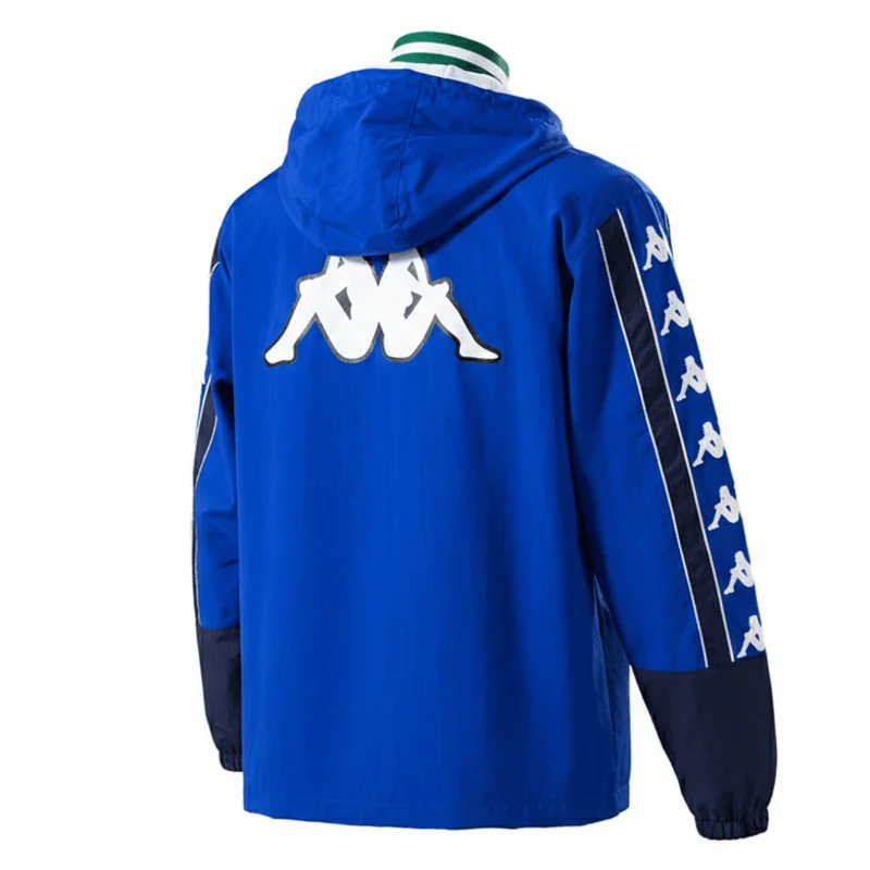 Italien Jacke Retro Herren Blau