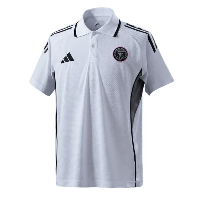 Inter Miami Polohemd 25/26 Fan-version Herren Weiß