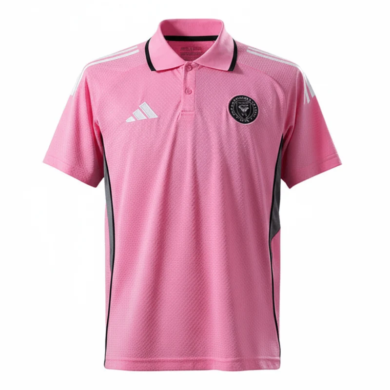 Inter Miami Polohemd 25/26 Fan-version Herren Rosa