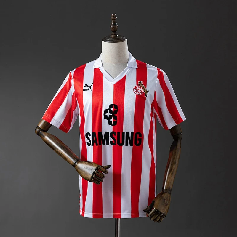 FC Köln Auswärtstrikot 1988/89 Herren Fantrikot (Retro)