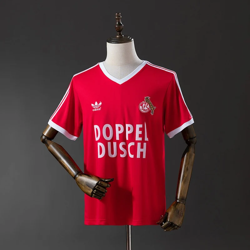FC Köln Auswärtstrikot 1984/85 Herren Fantrikot (Retro)