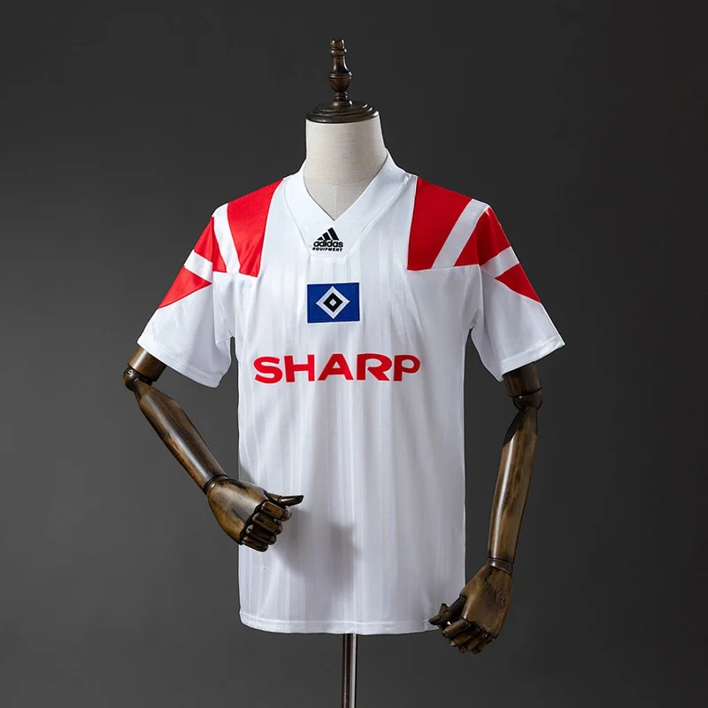 Hamburger SV Heimtrikot 1992/93 Herren Fantrikot (Retro)