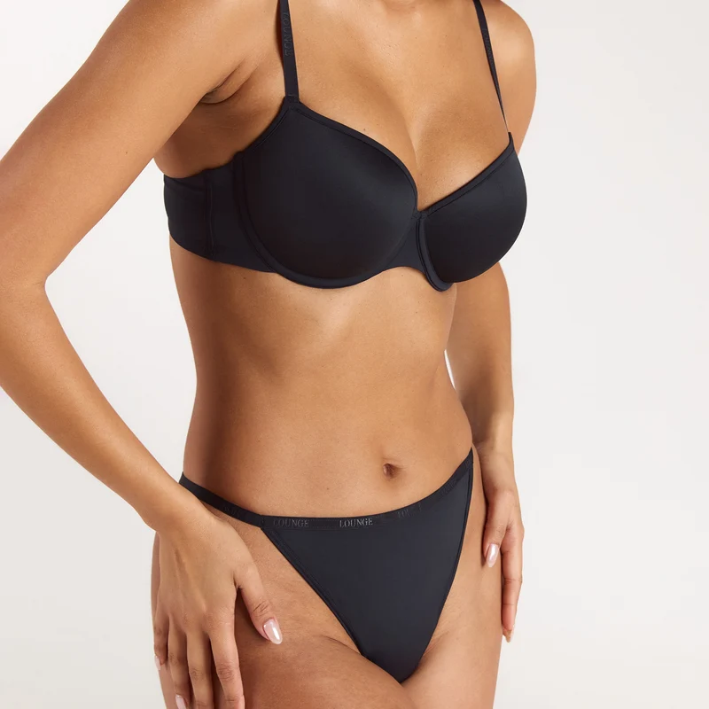 Your Everyday T-shirt BH - Schwarz