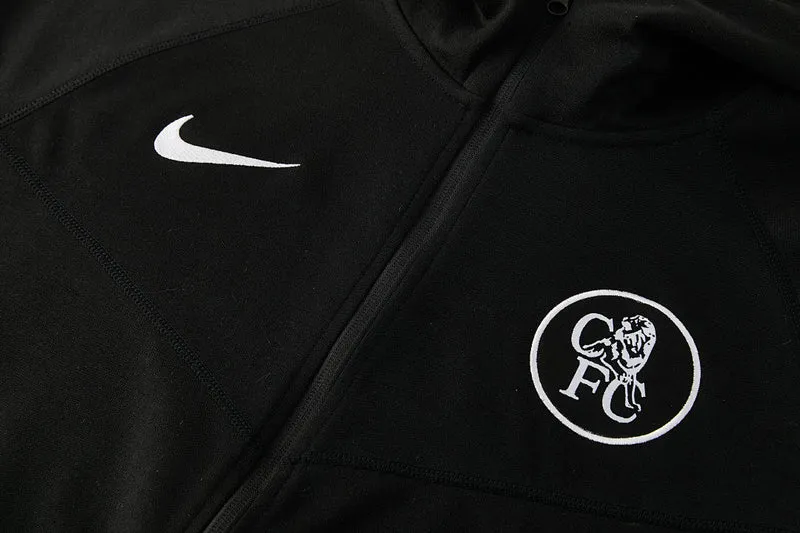 Chelsea Trainingsanzug 2025/26 Jacke und Hose Herren Schwarz