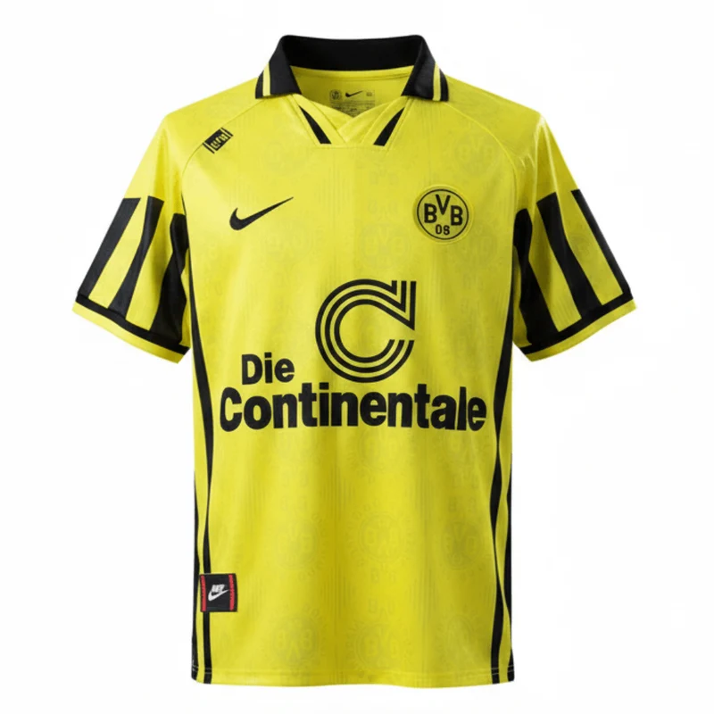 Borussia Dortmund Heimtrikot 1996/97 Herren Fantrikot (Retro)