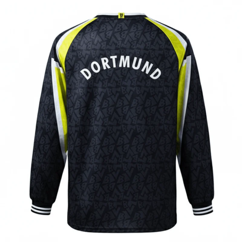 Borussia Dortmund Auswärtstrikot Langarm 95/96 Herren Fan-Version (Retro)