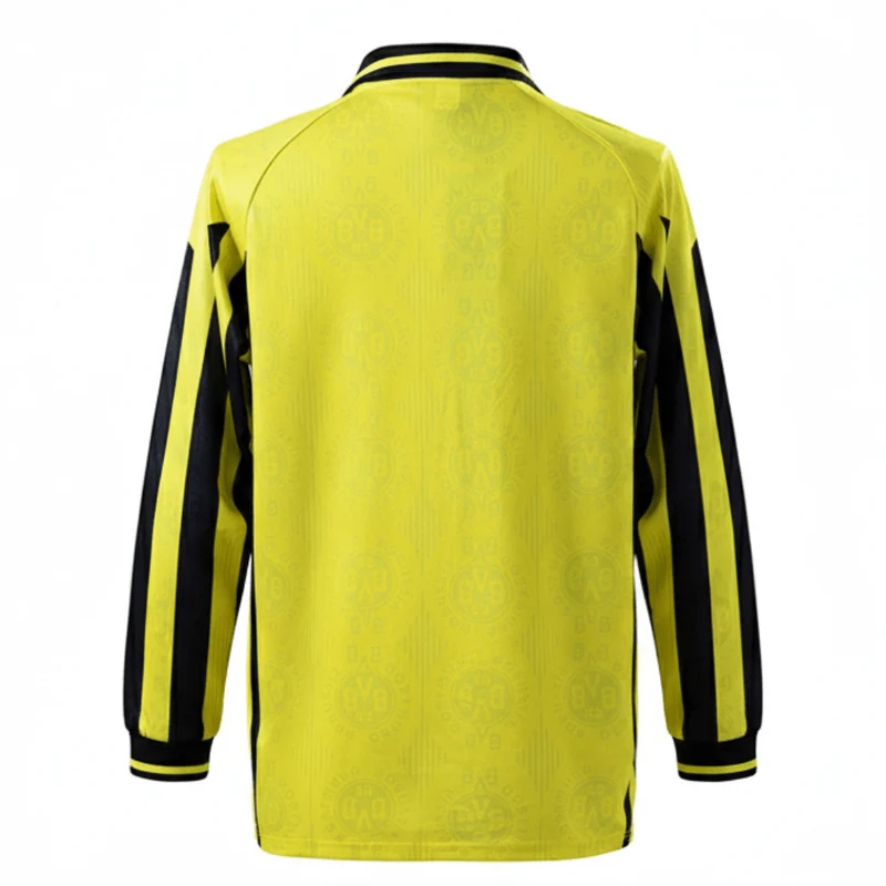 Borussia Dortmund Heimtrikot Langarm 1996/97 Herren Fan-Version (Retro)