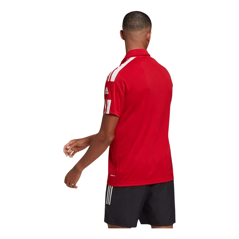 Adidas Squadra 21 Poloshirt Herren - rot/weiß