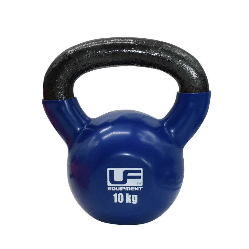 Vinyl Coated Cast Iron Kettlebell - 10KG