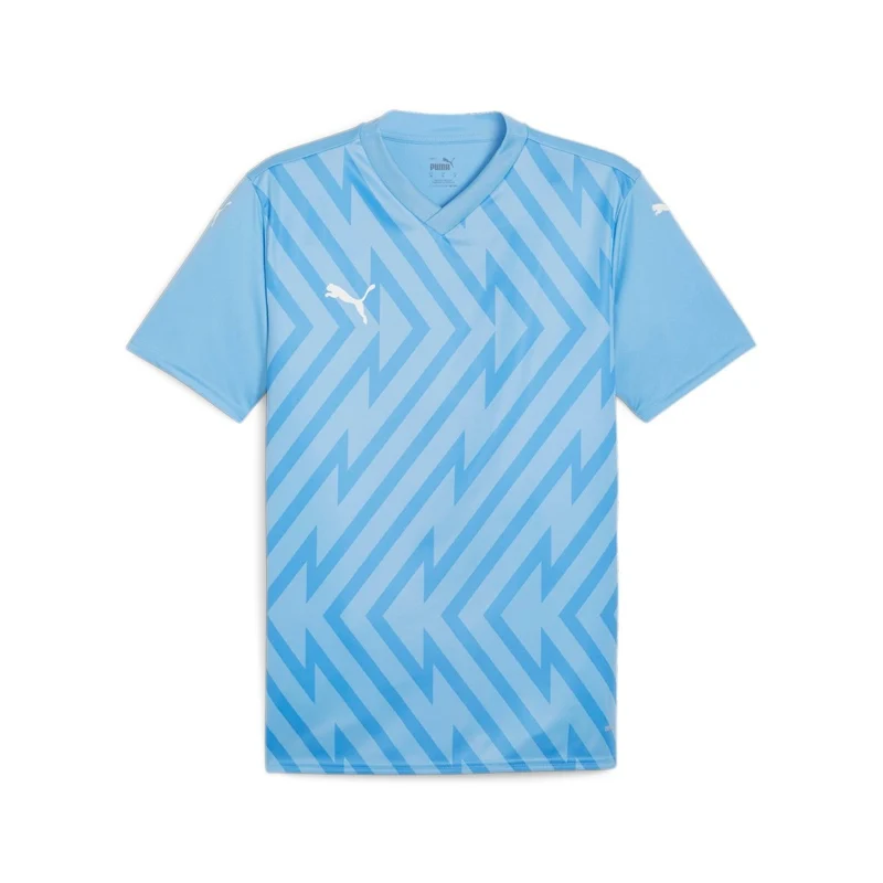 Puma teamGLORY Trikot Herren hellblau weiß
