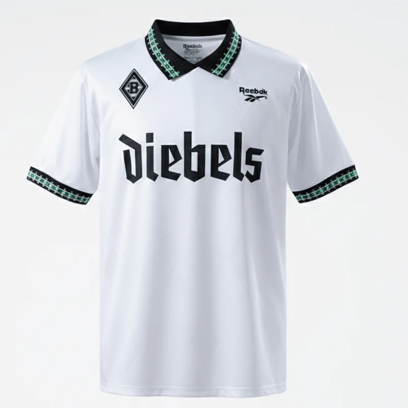Borussia Monchengladbach Heimtrikot 1995/96 Herren Fan-Version (Retro)