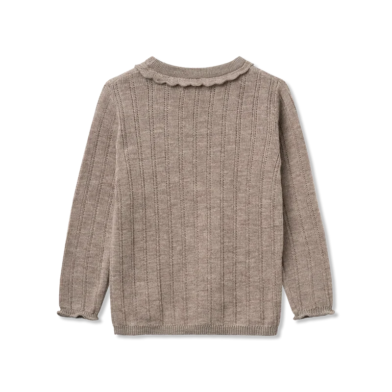 Pointelle Bluse