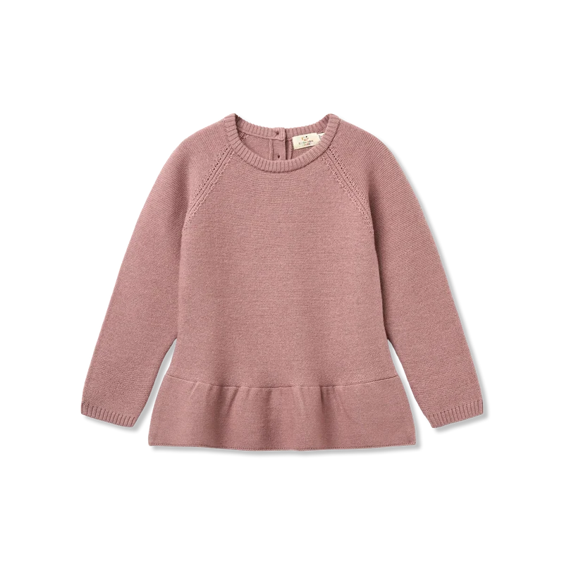Merino Bluse