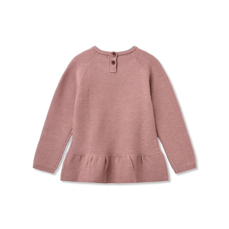 Merino Bluse