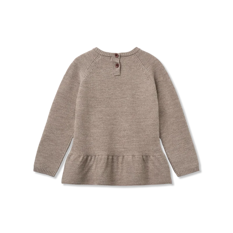 Merino Bluse