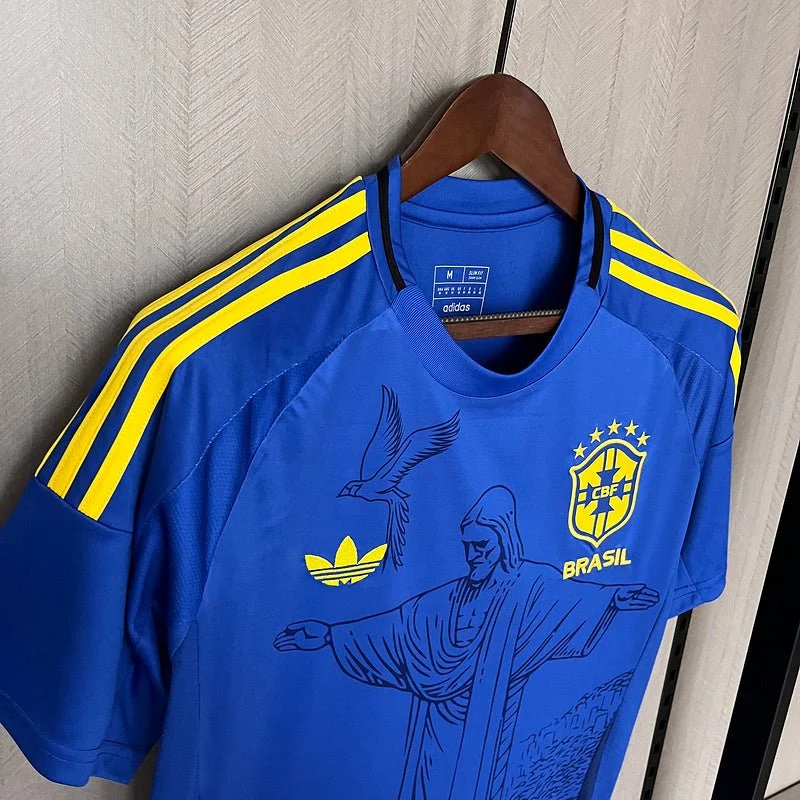 Brasilien Limitierte Auflage Cristo Redentor 25/26 Herren Fantrikot