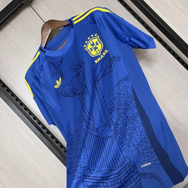 Brasilien Limitierte Auflage Cristo Redentor 25/26 Herren Fantrikot