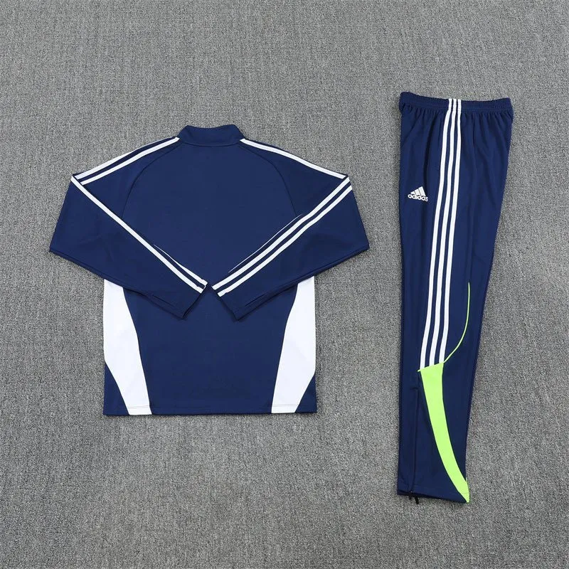 Real Madrid Trainingsanzug 25/26 Herren Jacke und Hose Dunkelblau
