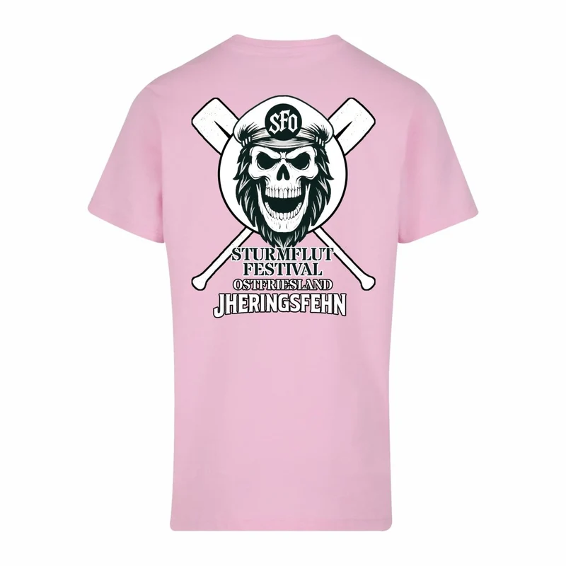 Sturmflut – Offizielles Line-Up T-Shirt Softpink(Unisex)