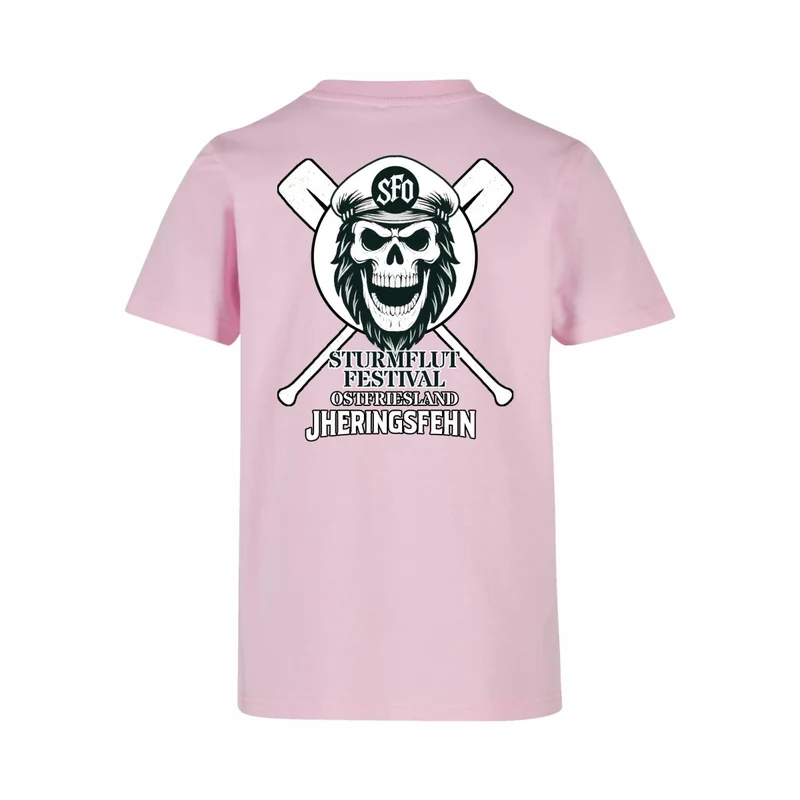 Sturmflut – Offizielles Line-Up Kindershirt Softpink