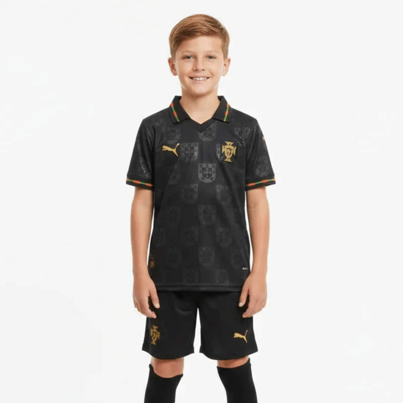 Kinder-Set Portugal Sonderedition Schwarzer Panther 25/26