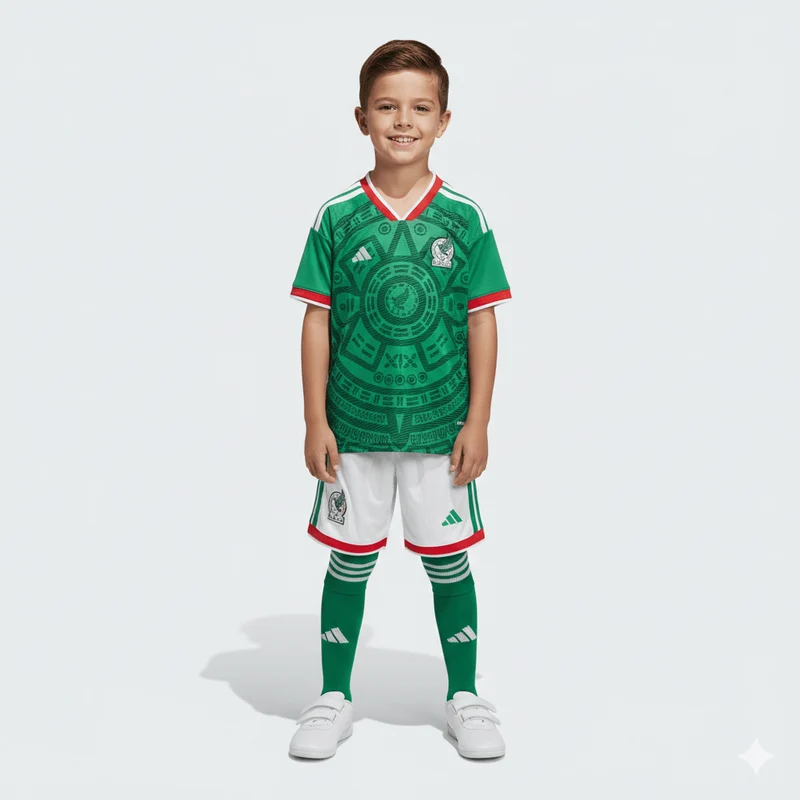 Kinder-Set Mexiko Heimtrikot 25/26