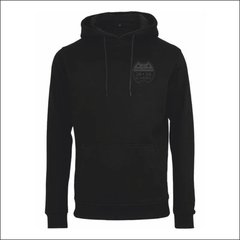 SG Egels-Popens x SC Wiesens All Black Hoodie