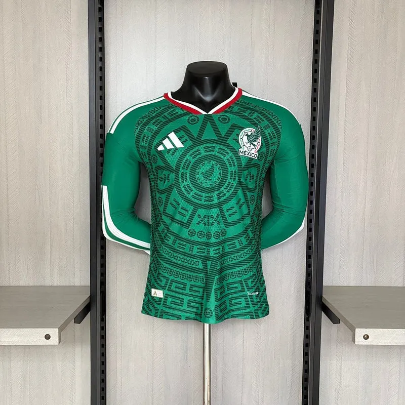 Mexiko Langarm Heimtrikot 25/26 Herren Spieler-Version