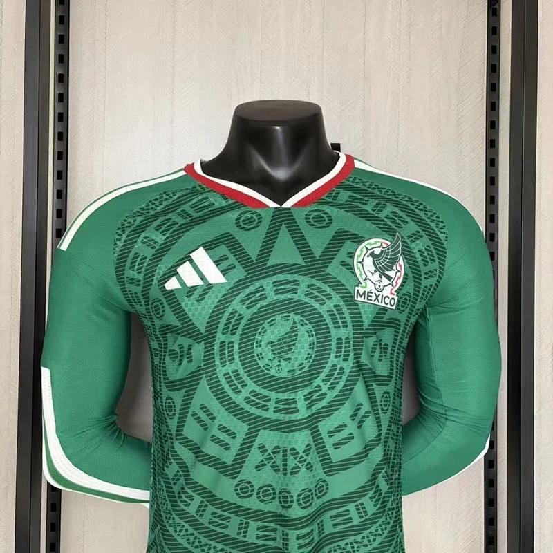 Mexiko Langarm Heimtrikot 25/26 Herren Spieler-Version
