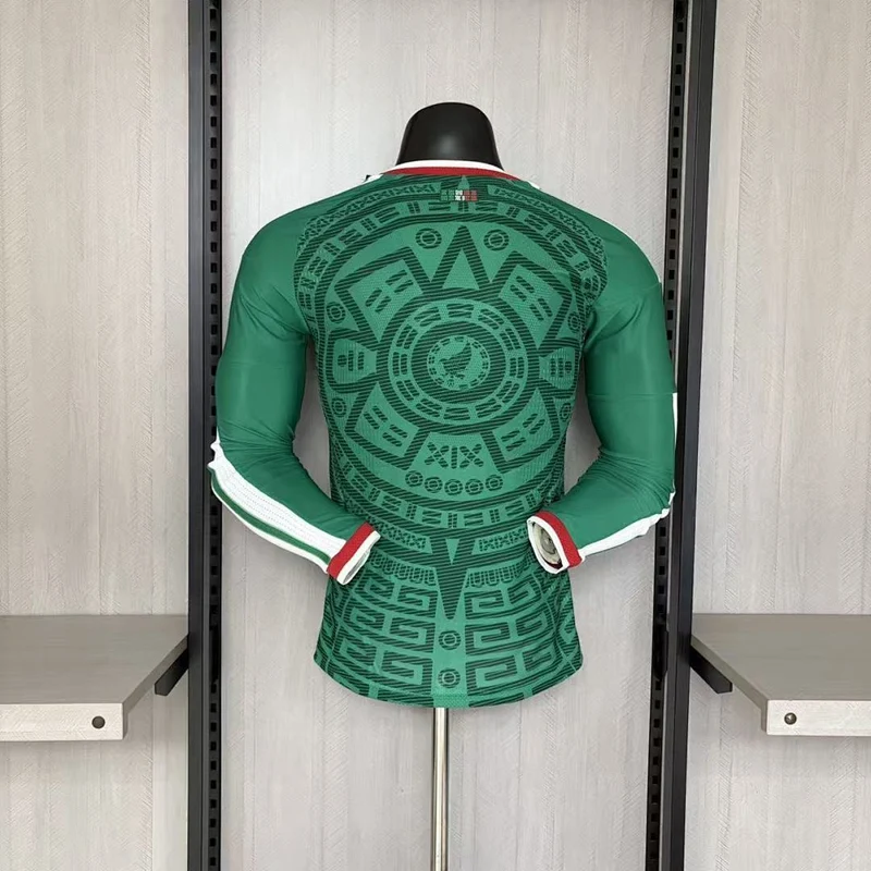 Mexiko Langarm Heimtrikot 25/26 Herren Spieler-Version