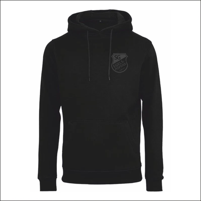 Egels-Popens All-Black Damenhoodie