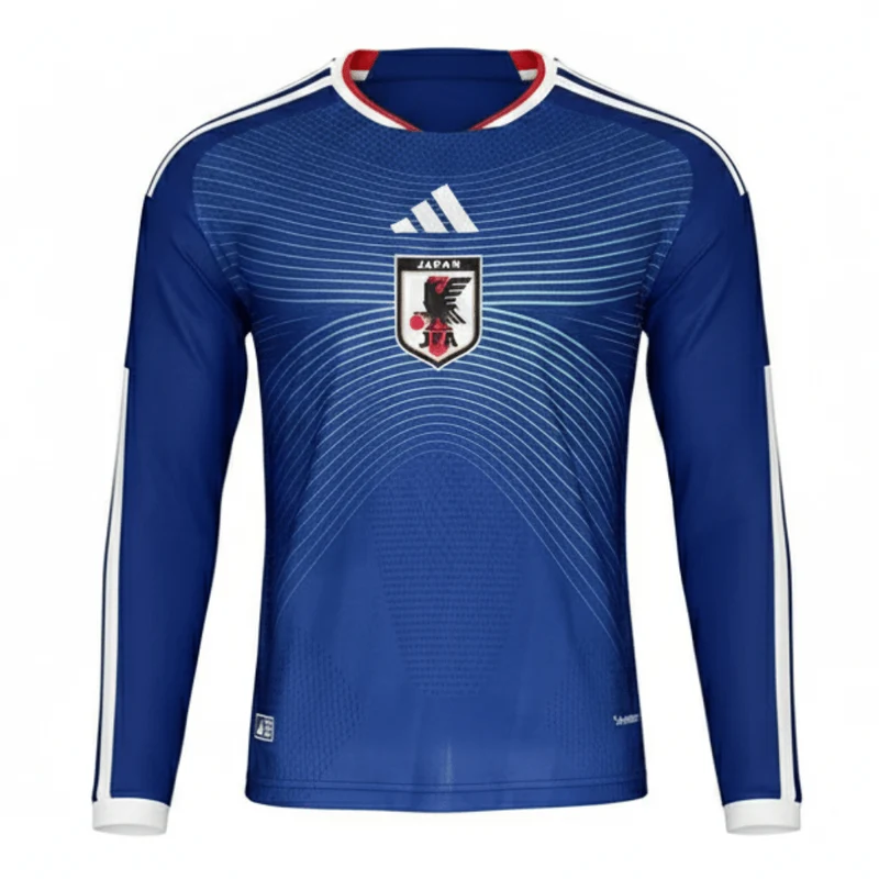 Japan Langarm Heimtrikot 25/26 Herren Spieler-Version