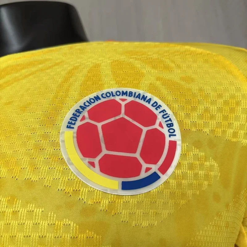 Kolumbien Langarm Heimtrikot 2026/27 Herren Spieler-Version Gelb