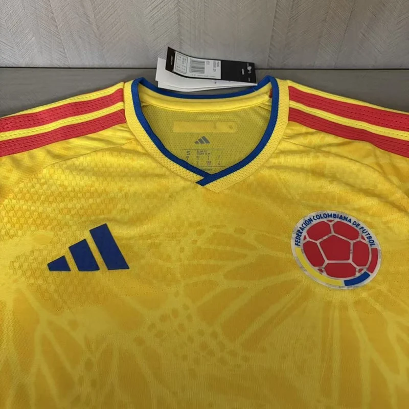 Kolumbien Heimtrikot 25/26 Herren Spieler-Version Gelb