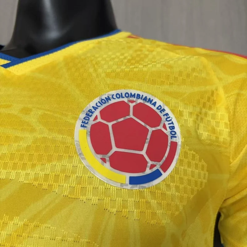 Kolumbien Heimtrikot 25/26 Herren Spieler-Version Gelb