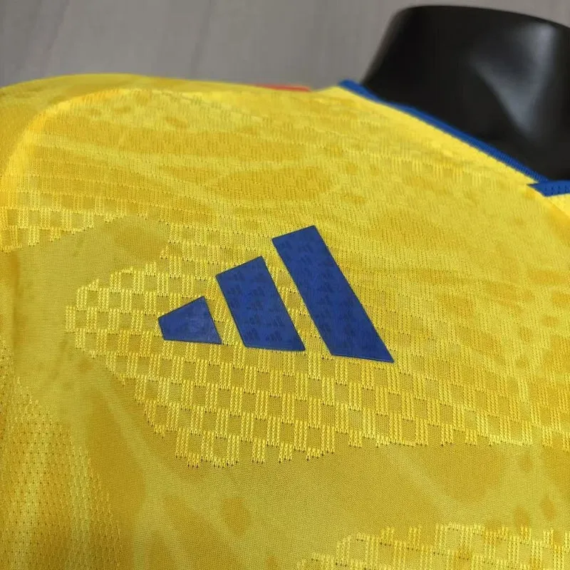 Kolumbien Heimtrikot 25/26 Herren Spieler-Version Gelb