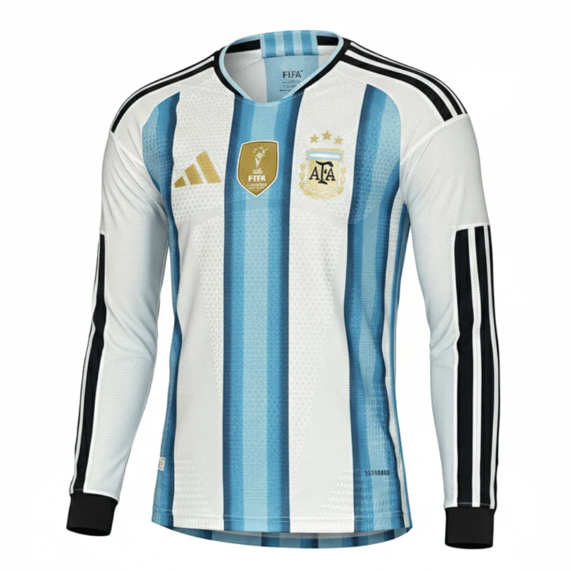 Argentinien Langarm Heimtrikot 26/27 Herren Spieler-Version Trikot