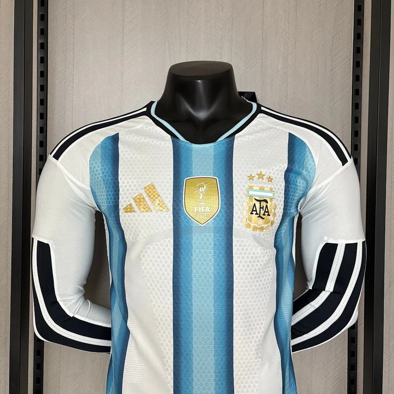 Argentinien Langarm Heimtrikot 26/27 Herren Spieler-Version Trikot