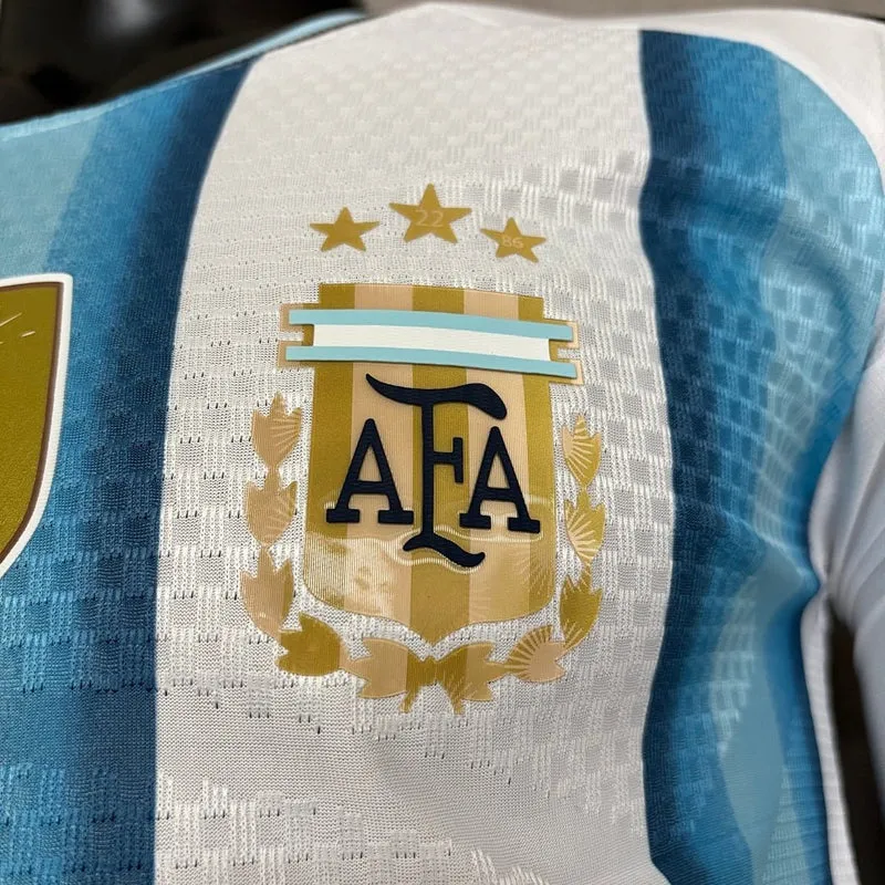 Argentinien Langarm Heimtrikot 26/27 Herren Spieler-Version Trikot