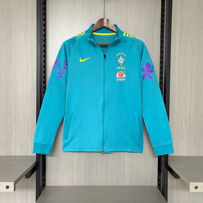 Brasilien Jacke 2022 Herren Hellblau