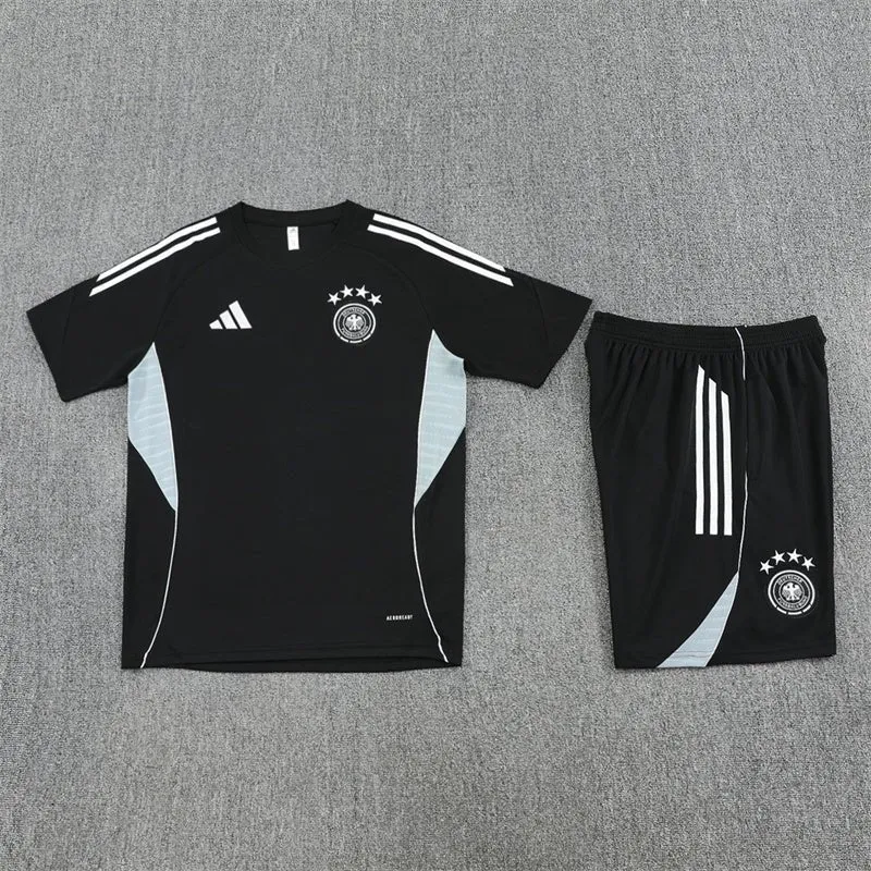Deutschland Trainingsset 25/26 Trikot und Shorts Schwarz