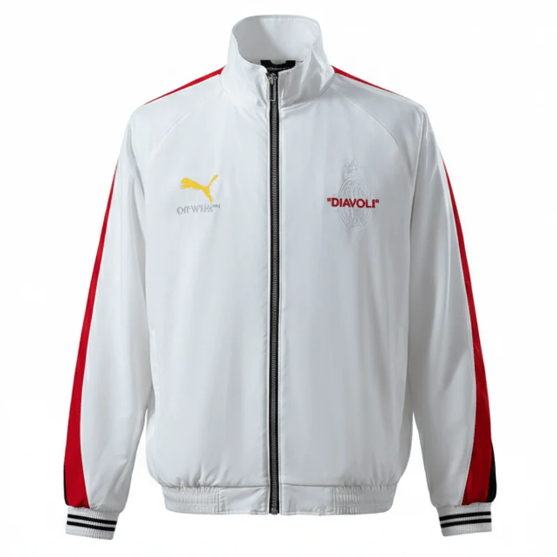 AC Milan Jacke 25/26 Herren Weiß