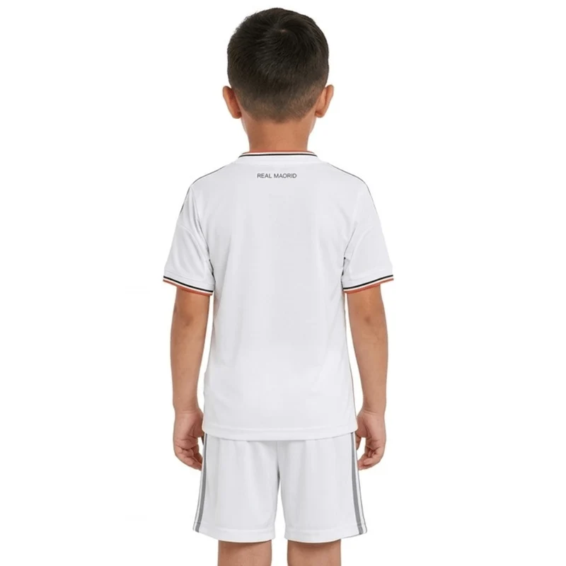 Real Madrid Kinder-Set Heimtrikot 13/14 Weiß (Retro)