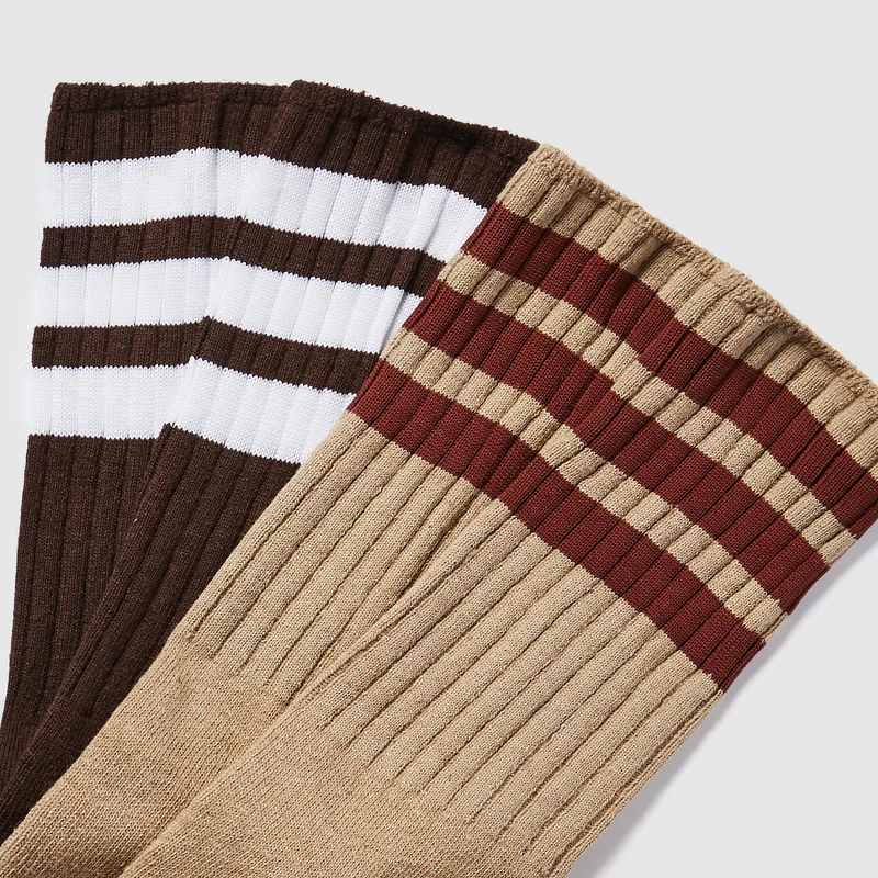 adidas Originals 2 Paar Ribbed Crew Socken